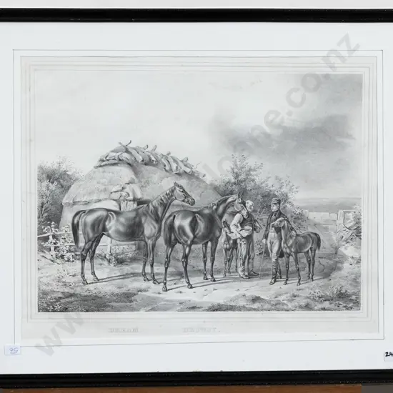 Pair of Horse Racing Engravings