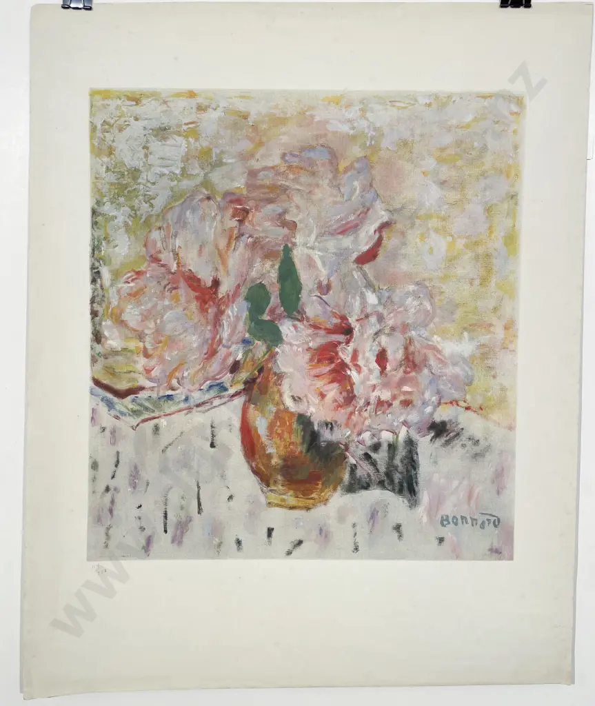 After Pierre Bonnard - Pivoines (unframed) Image 1++
