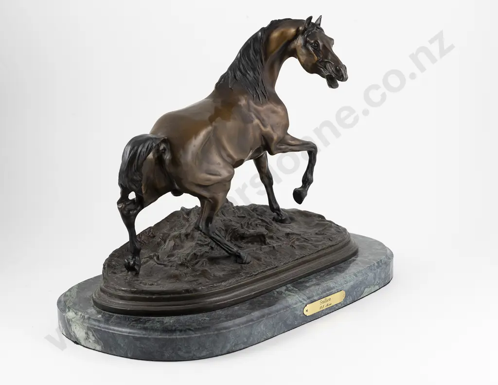 After Pierre Jules Mene "Stallion" Bronze Image 1++