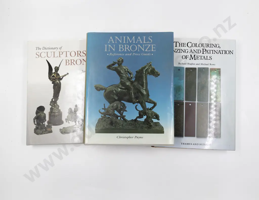 Three Modern Reference Books On Bronzes Image 1++