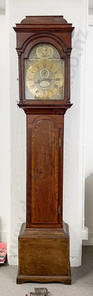 Geo III Longcase Clock Image 1++