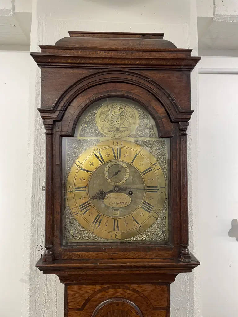 Geo III Longcase Clock Image 1++