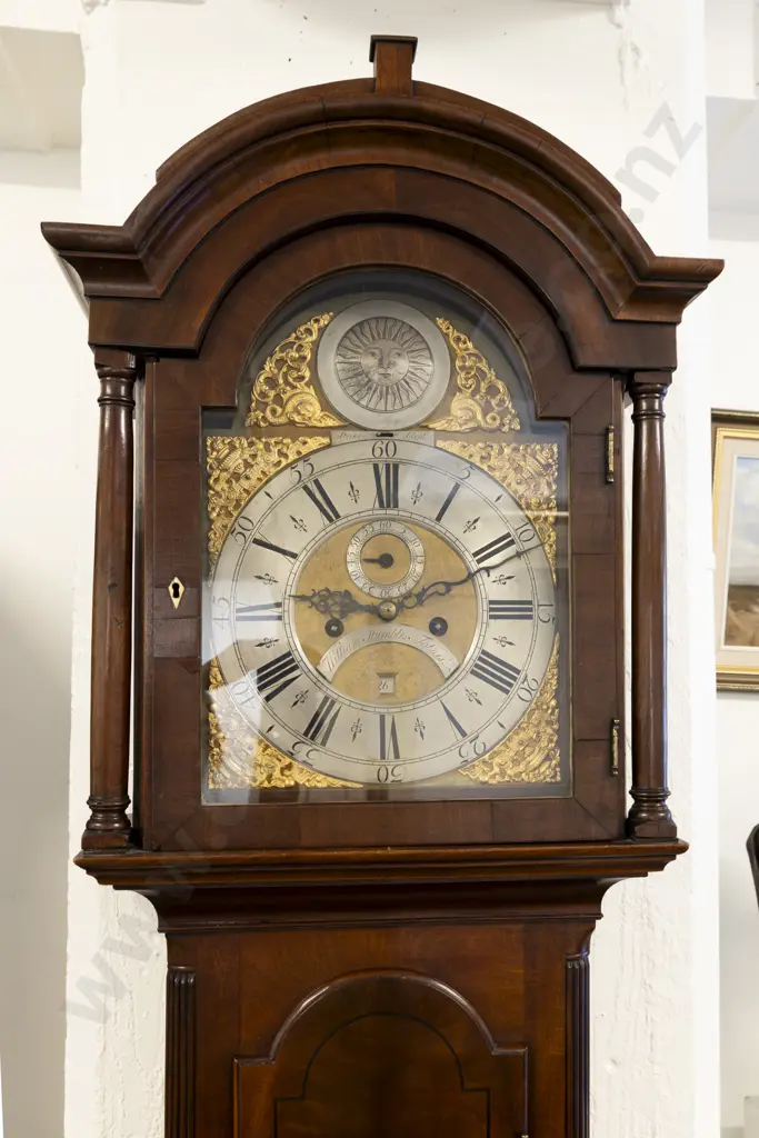 Geo III Longcase Clock By William Humbles of Totnes Image 1++