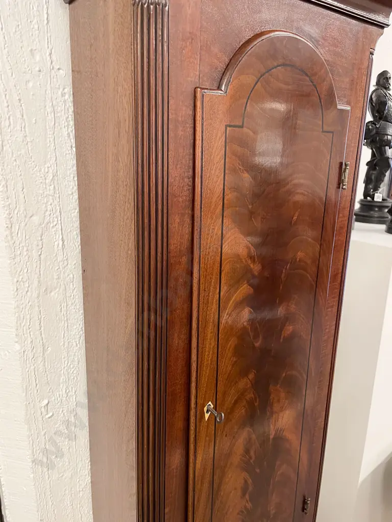 Geo III Longcase Clock By William Humbles of Totnes Image 1++