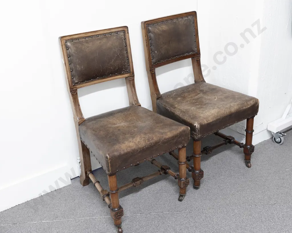 Fine Quality Set Of 6 Vict Mahogany Dining Chairs Image 1++