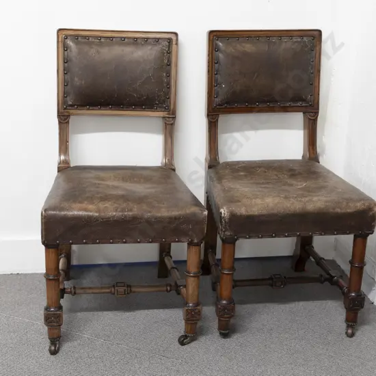 Fine Quality Set Of 6 Vict Mahogany Dining Chairs