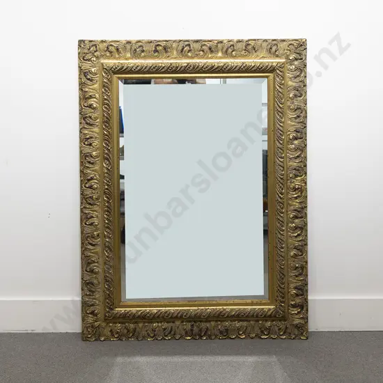 Giltwood Oblong Wall Mirror