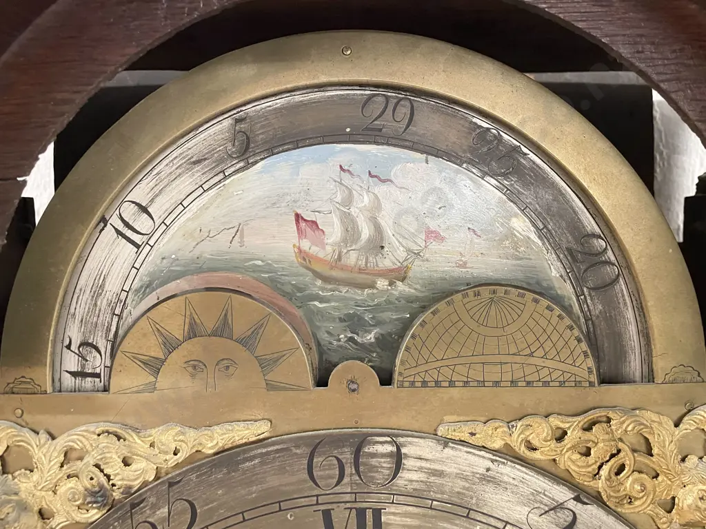 Geo III Longcase Clock By James Lumber Of Chester Image 1++