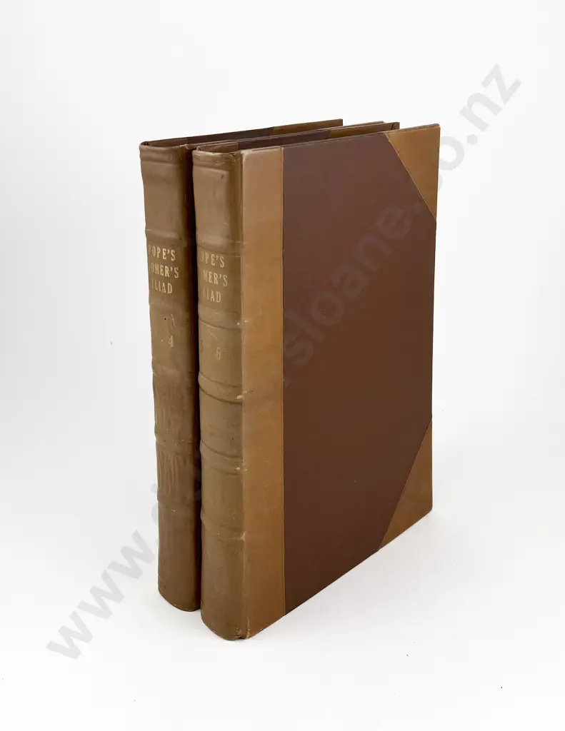Pope Alexander (Trans) The Illiad of Homer (Vols 3 Image 1++
