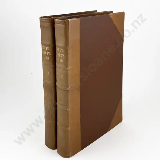 Pope Alexander (Trans) The Illiad of Homer (Vols 3