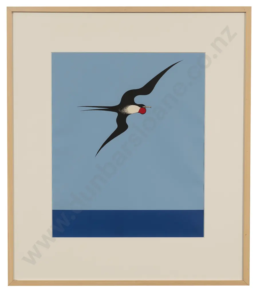 Donald Binney (1940 - 2012) - Pacific Frigate Bird (Barry Lett Multiple Series) Image 1++