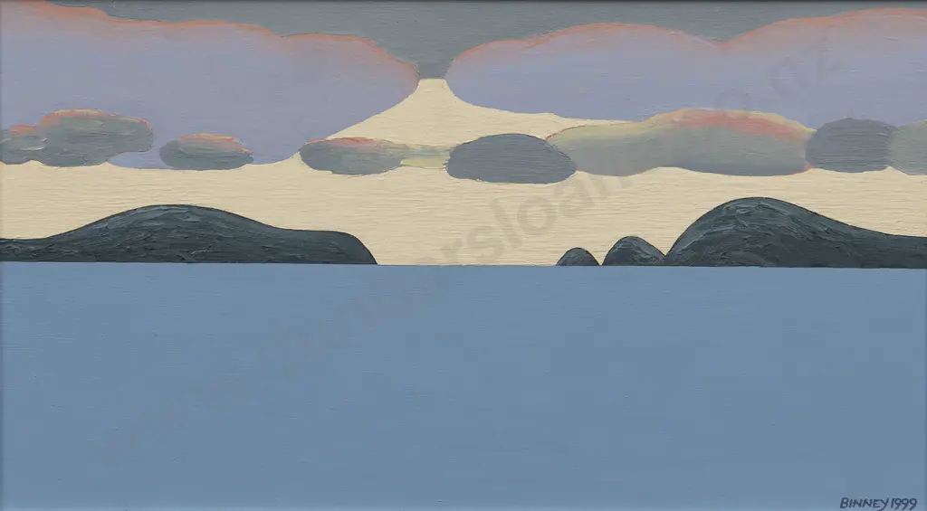 Donald Binney (1940 - 2012) - Volcano Image 1++