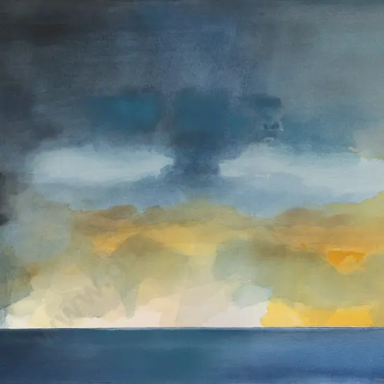 John Drawbridge (1930 - 2005) - Evening Sky