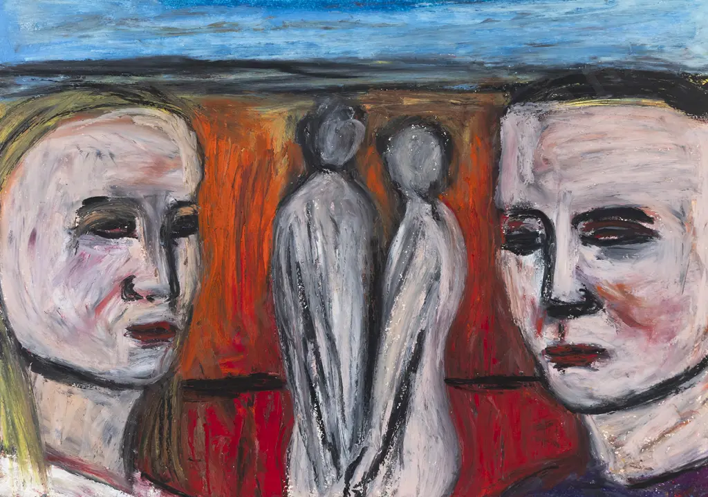 Jeffrey Harris (b1949) - Lovers Past & Present Image 1++