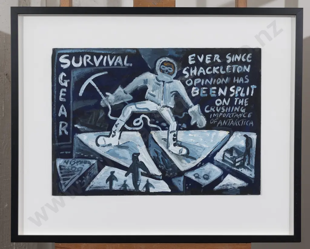 Nigel Brown (b 1949) - Opinion Has Been Split Image 1++