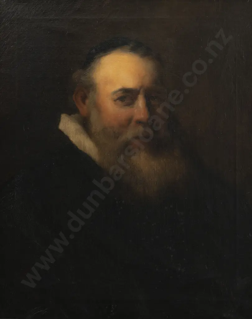 Charles Frederick Goldie (1870 - 1947) - Portrait of a Bourgomaster Image 1++