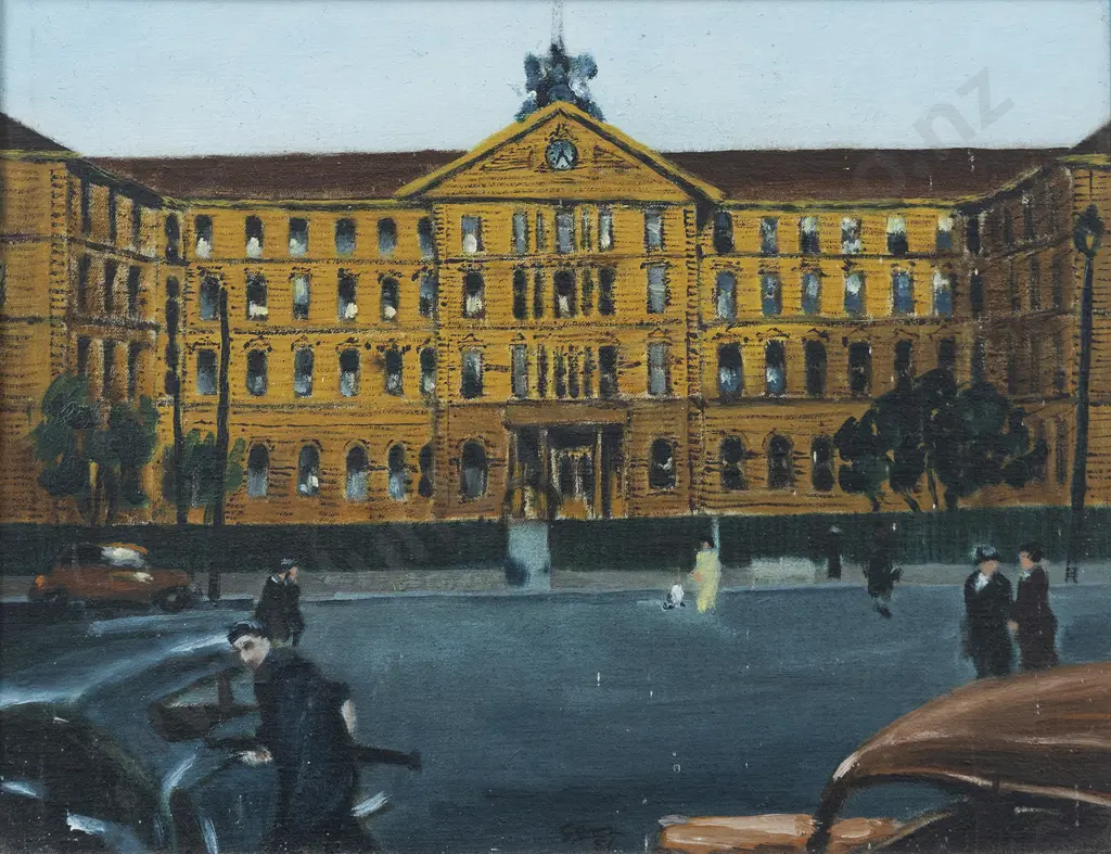 Sam Cairncross (1913 - 1976) - Government Buildings Wellington Image 1++