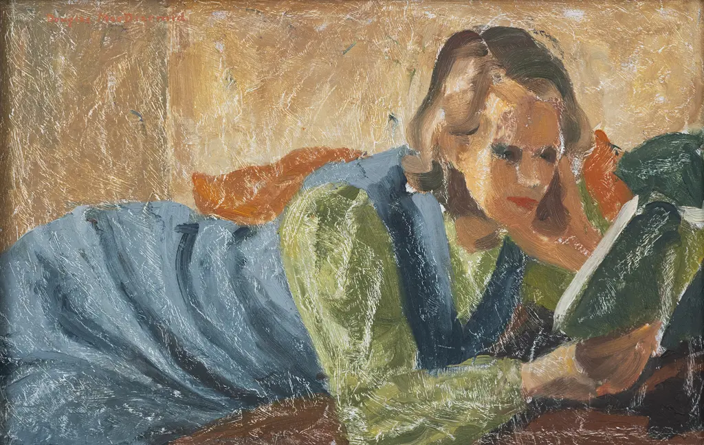 Douglas MacDiarmid (1922 - 2020) - Portrait of Juliet Peter Image 1++