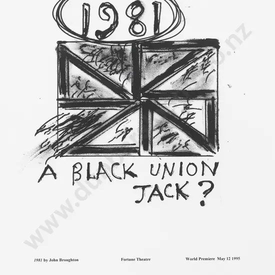 Ralph Hotere (1931 - 2013) - A Black Union Jack?