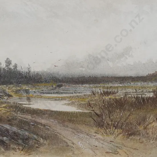 William Matthew Hodgkins (1833 - 1898) - The Moorland