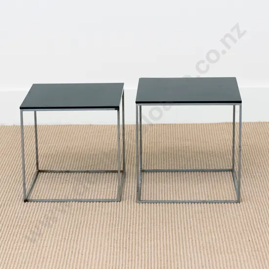 Two Paul Kjaerholm PK71 Nesting Tables
