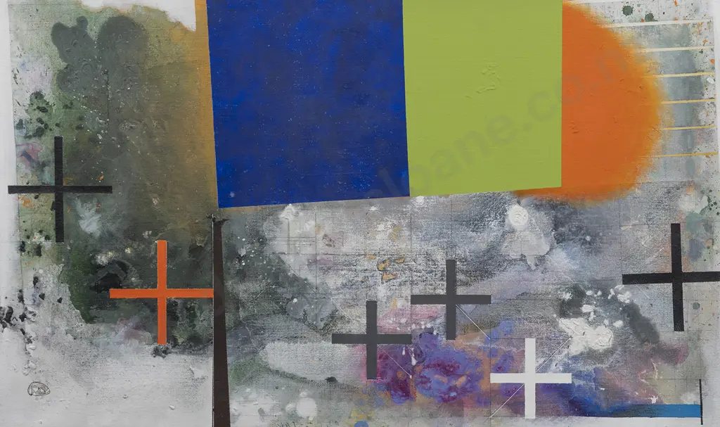 Michael Nicholson (1919 - 2017) - Orphic No 7 Image 1++