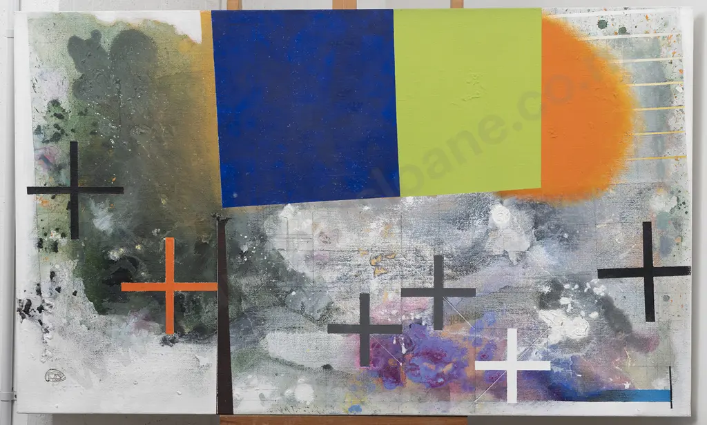 Michael Nicholson (1919 - 2017) - Orphic No 7 Image 1++
