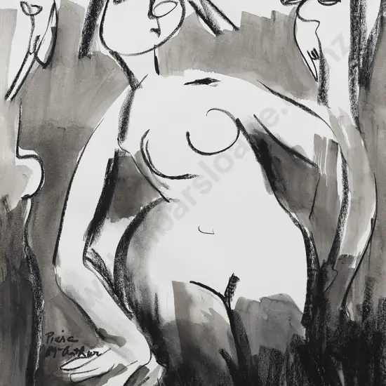 Piera McArthur (b.1929) - Female Nude (unframed)