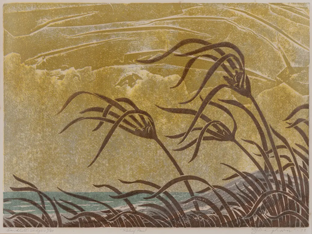 Reginald Waghorn (1898 - 1987) - Sandhill Sedges Image 1++
