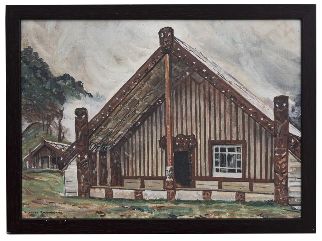 Harry Linley Richardson (1878 - 1947) - Marae Image 1++