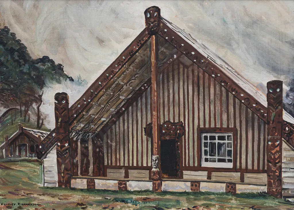Harry Linley Richardson (1878 - 1947) - Marae Image 1++
