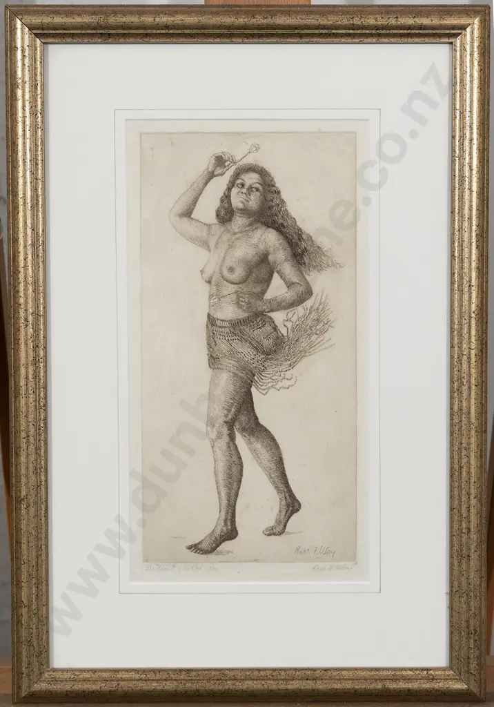Robert Frederick Way (1872 - 1947) - The Spirit of the Poi Image 1++