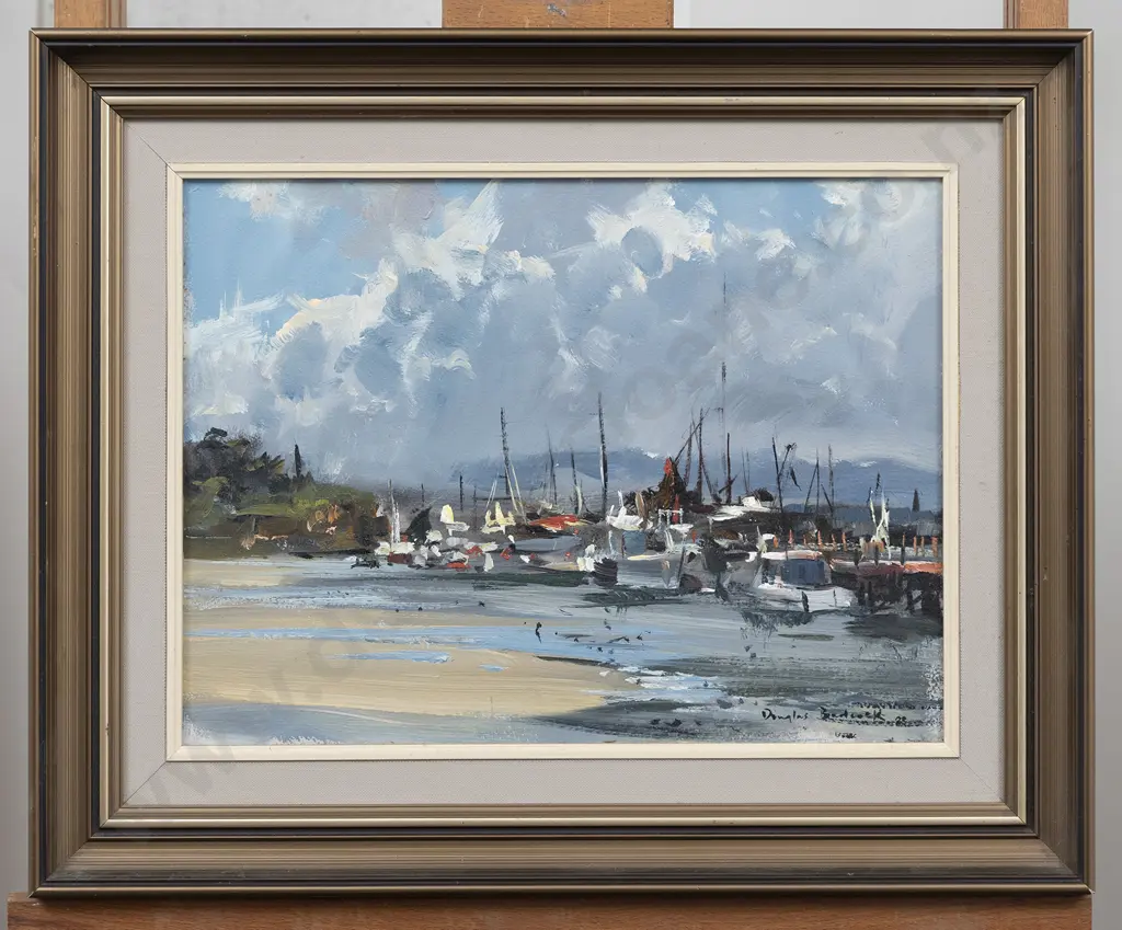 Douglas Badcock (1922 - 2009) - Fishing Boats Image 1++