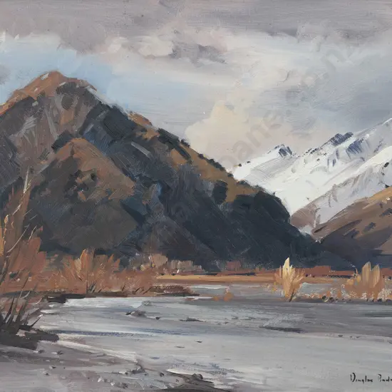 Douglas Badcock (1922 - 2009) - Māori Leap & Rees Valley