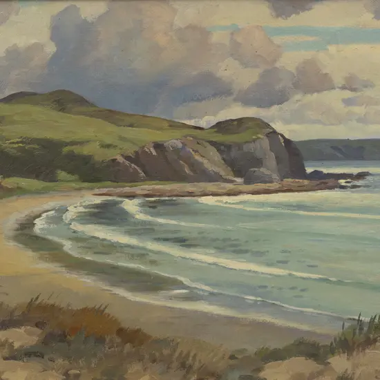 Cedric Savage (1901 - 1969) - Southerly Titahi Bay