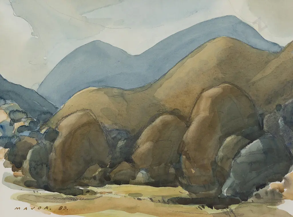 Irvine Major (1922 - 2000) - Soft Autumn Light Image 1++
