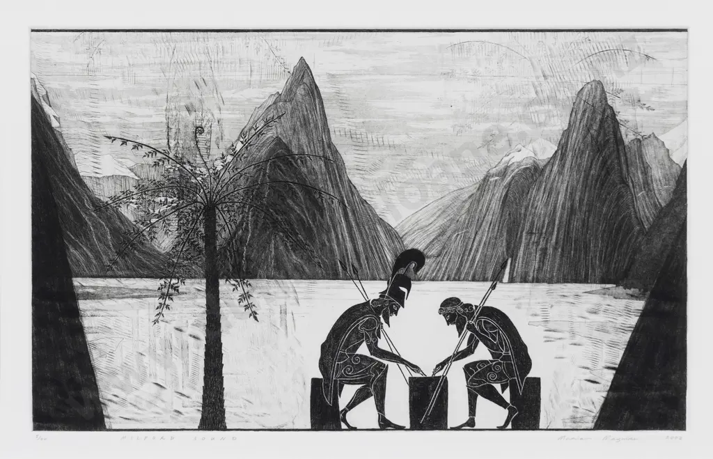 Marian Maguire (b 1962) - Milford Sound Image 1++