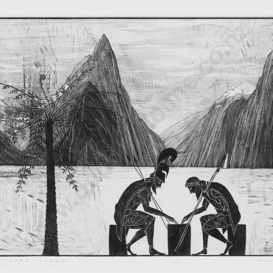 Marian Maguire (b 1962) - Milford Sound