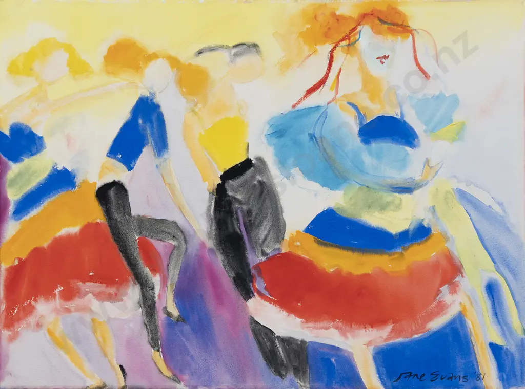 Jane Evans (1946 - 2012) - Figure Study (unframed) Image 1++