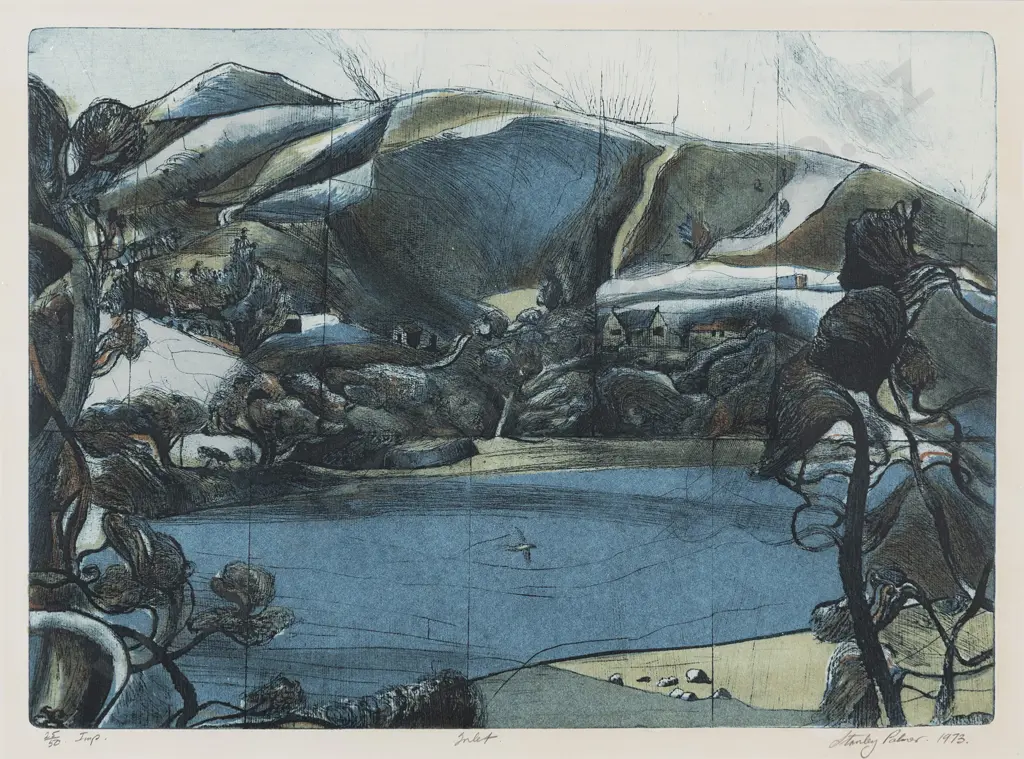 Stanley Palmer (b 1936) - Inlet Image 1++