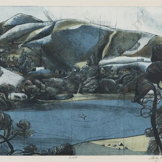 Stanley Palmer (b 1936) - Inlet