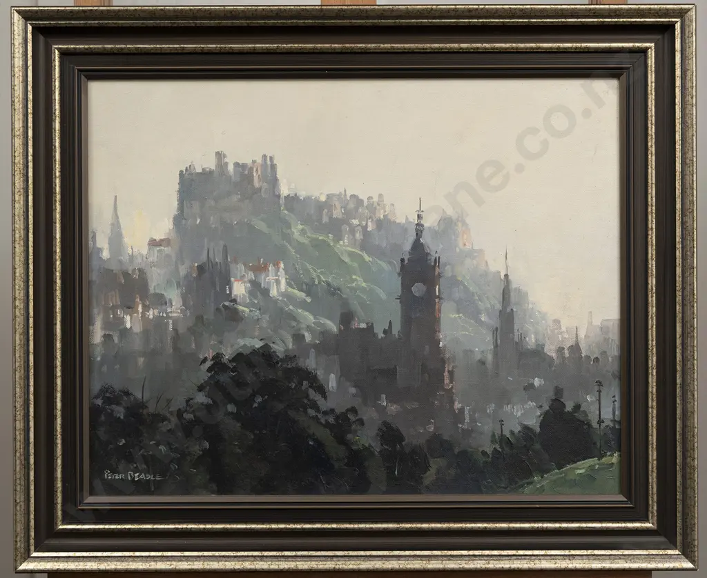 Peter Beadle (b 1933) - Edinburgh Castle Image 1++