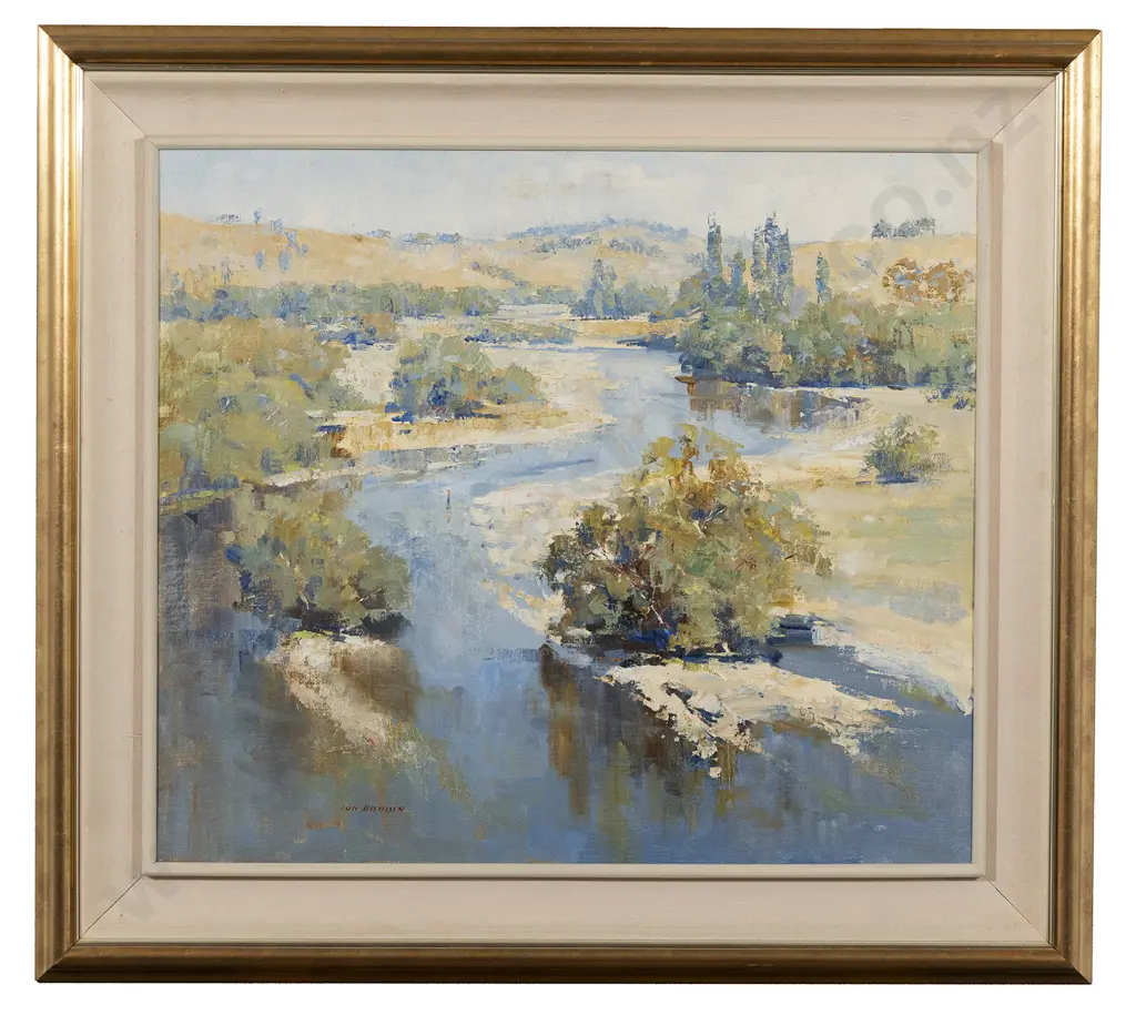 Ion Brown (b 1942) - Tuki Tuki Hawkes Bay Image 1++
