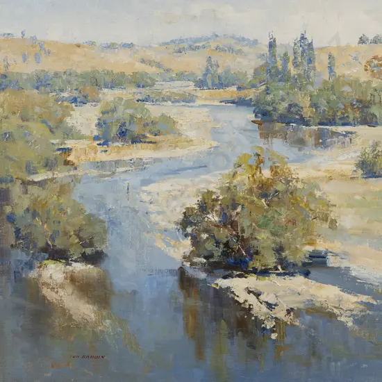 Ion Brown (b 1942) - Tuki Tuki Hawkes Bay