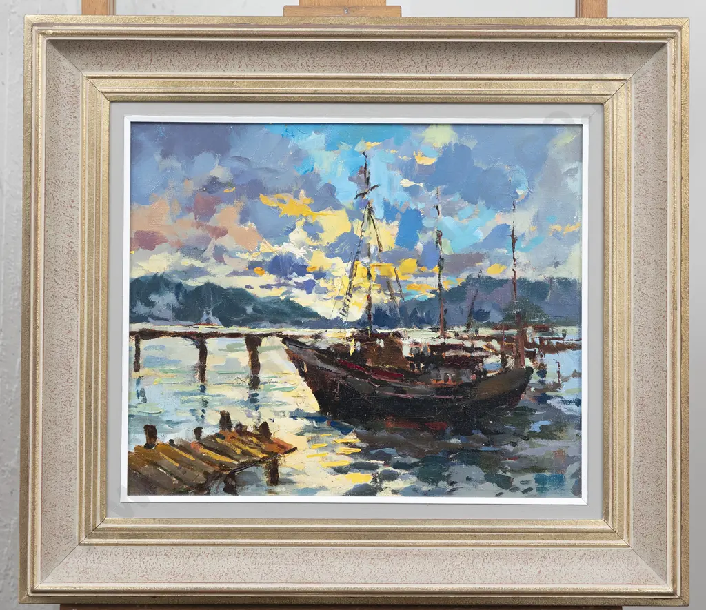 Gaston De Vel (1924 - 2010) - Point Howard Eastbourne Image 1++