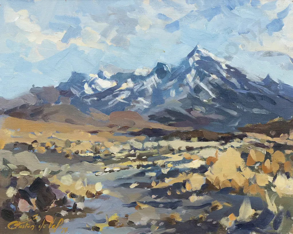 Gaston De Vel (1924 - 2010) - Ruapehu Image 1++