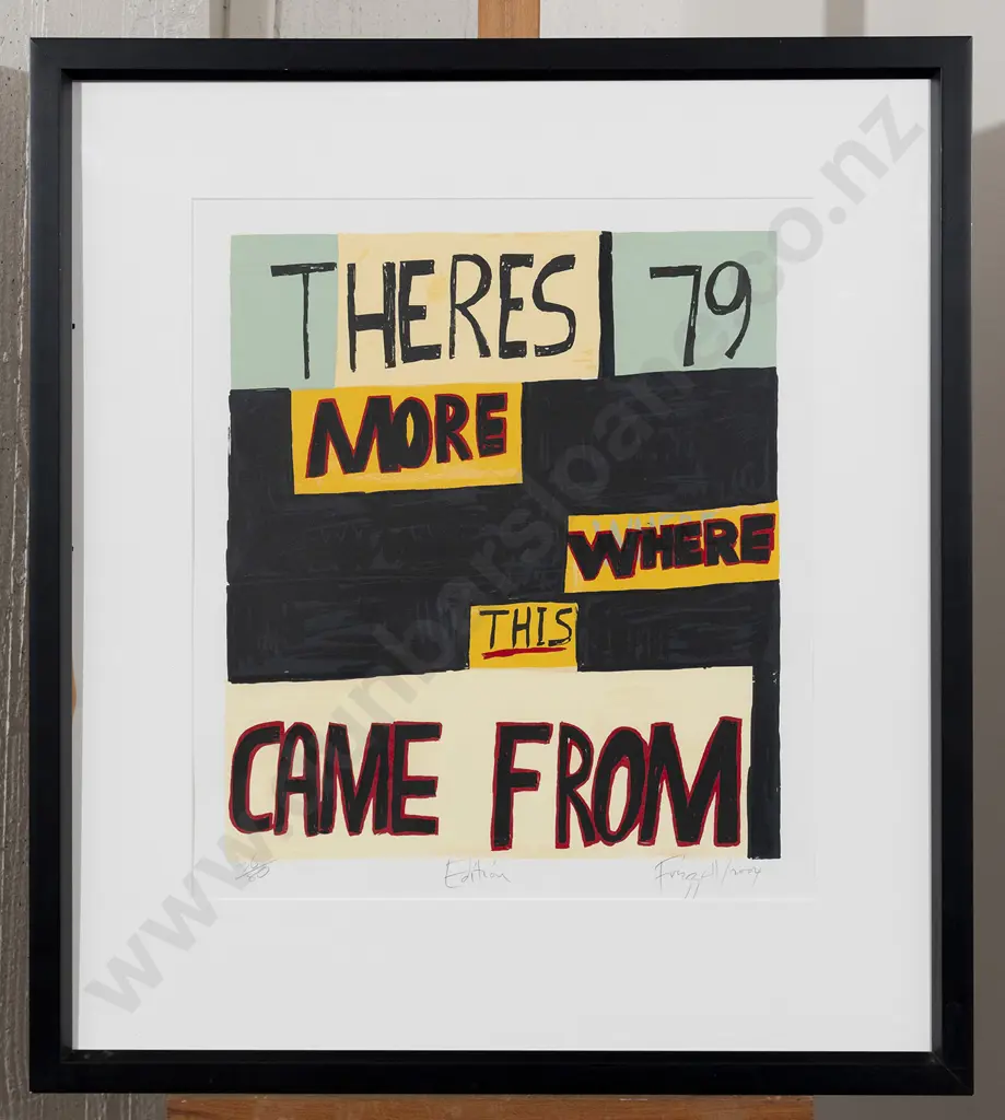 Dick Frizzell (b 1943) - Edition Image 1++