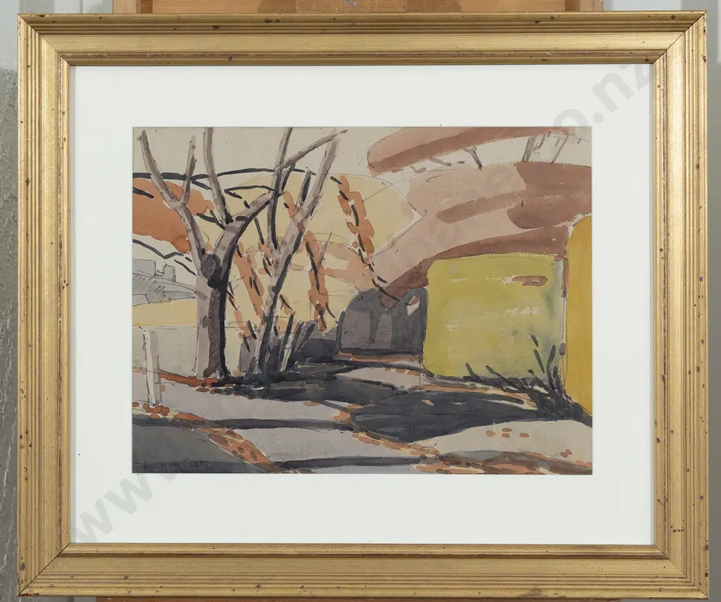 Norman W J Scott (1931 - 1978) - Autumn Scene Image 1++