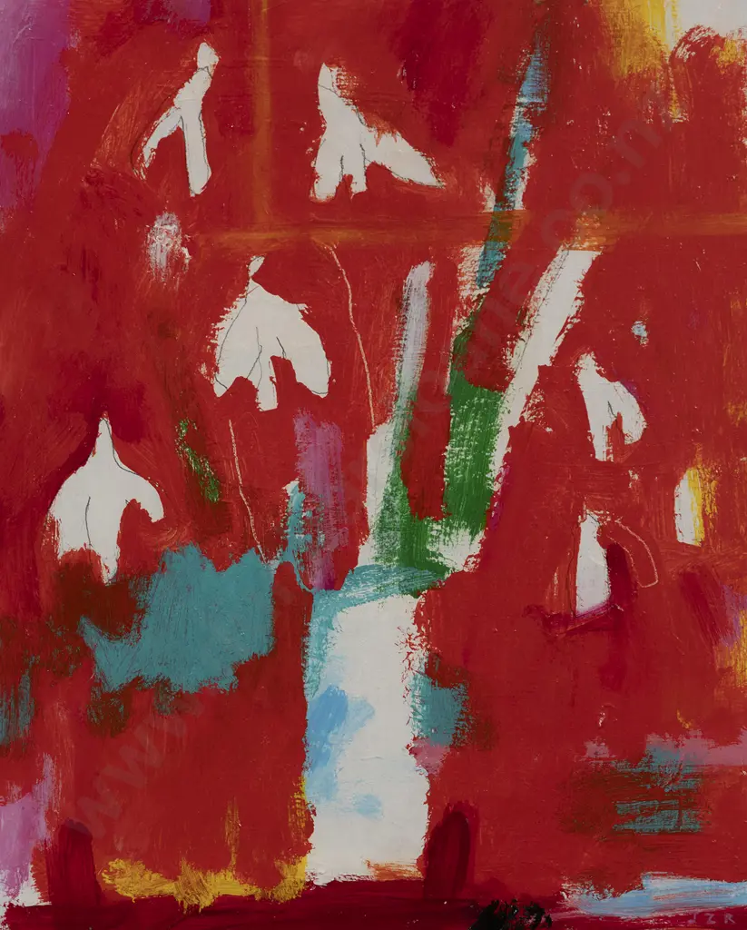 John Robinson - Red Snowdrops Image 1++