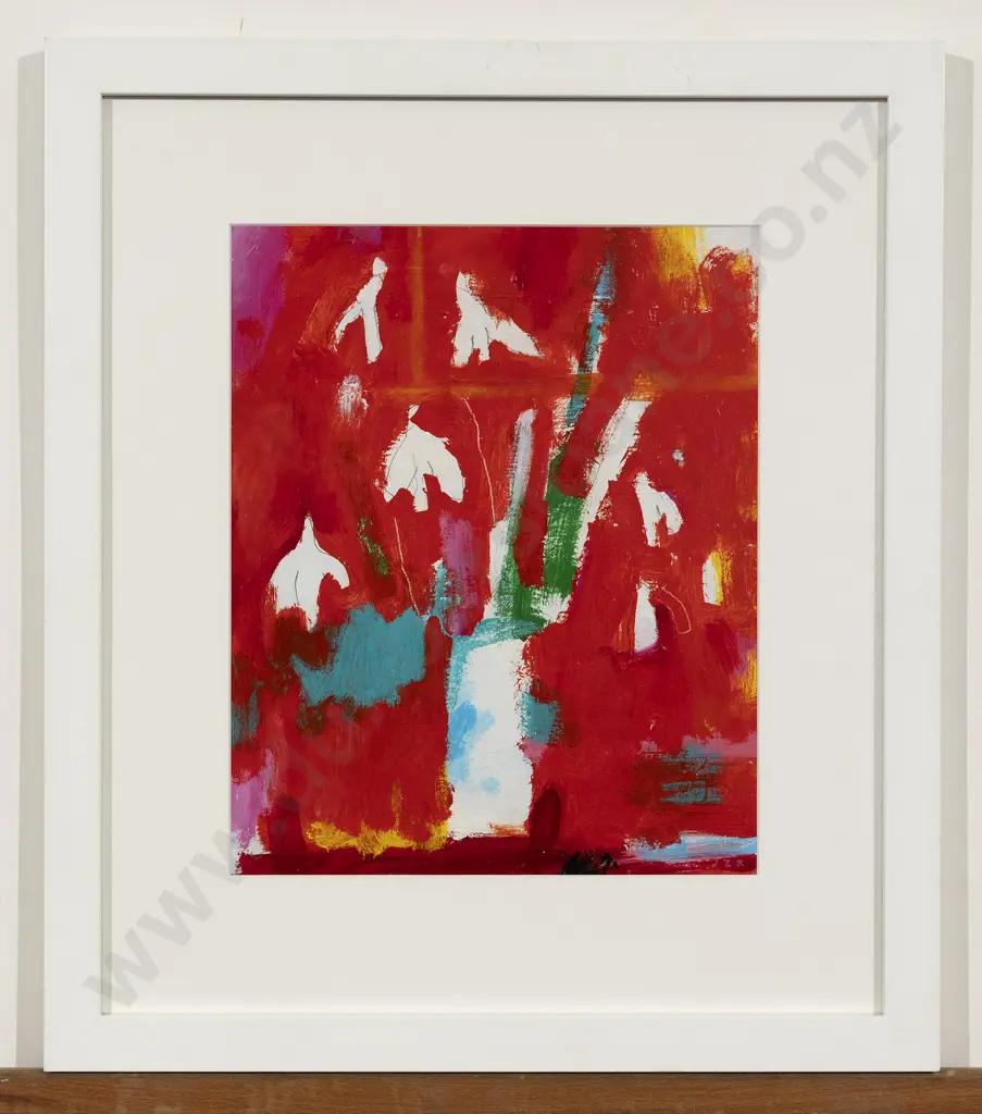 John Robinson - Red Snowdrops Image 1++